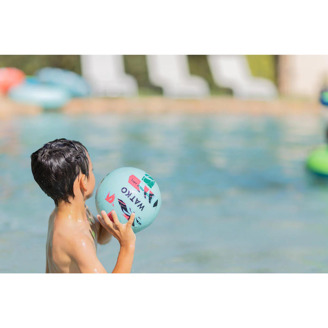 Pelota de natación antiadherente grande - Image 22