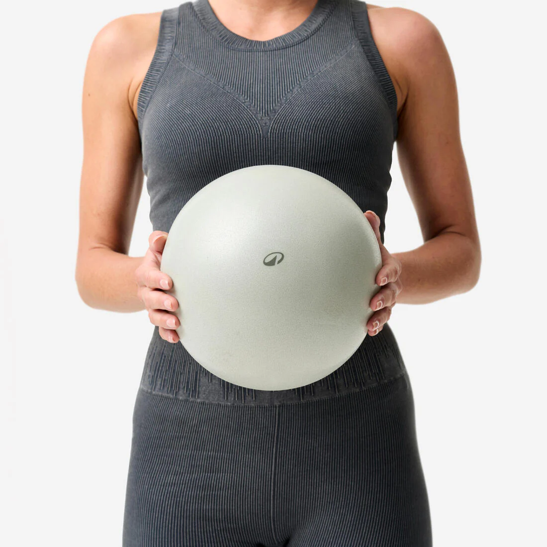 Pelota suave de pilates con diámetro de 240 mm azul - Image 6