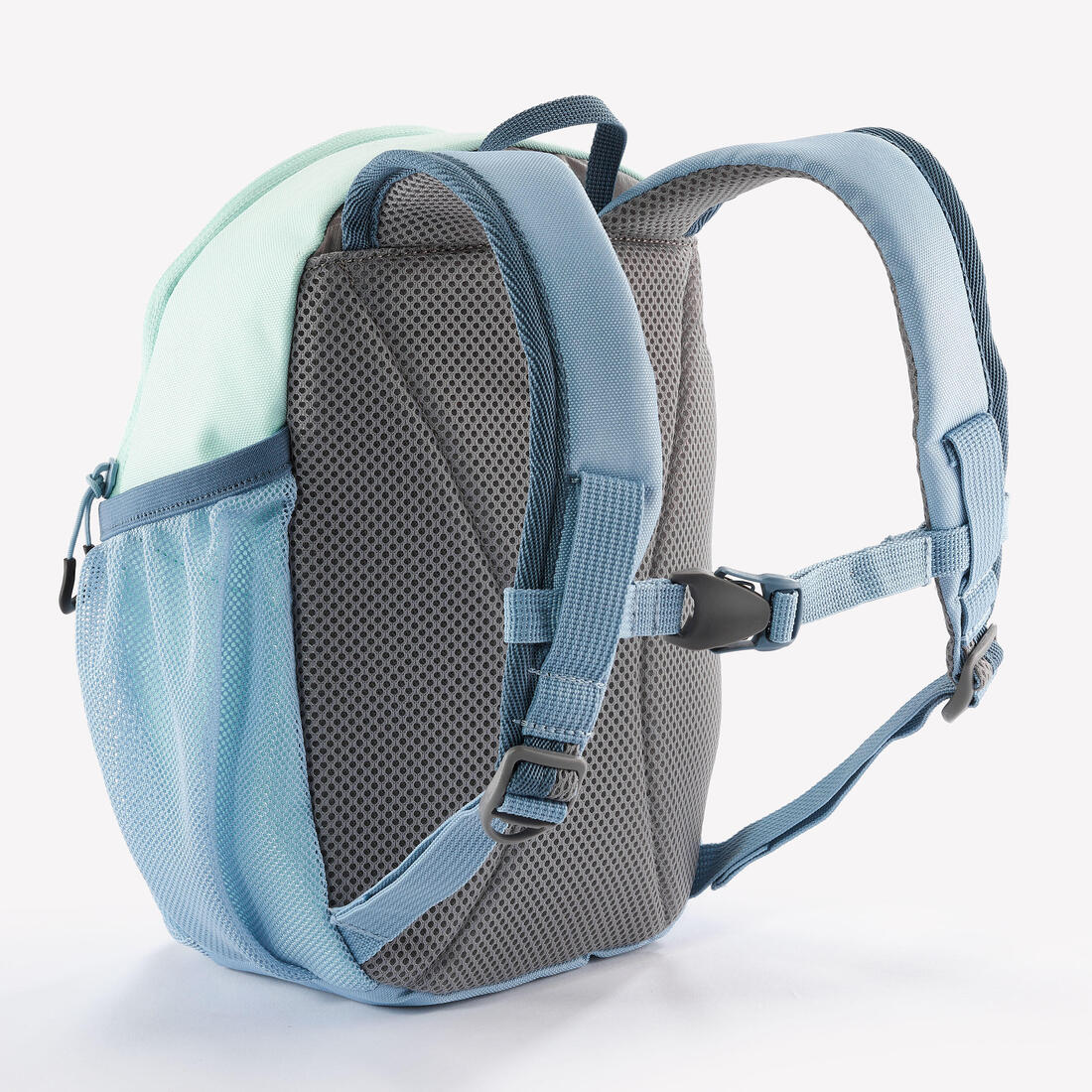 Pequeña mochila de senderismo de 5 L azul para niños MH100 - Image 11