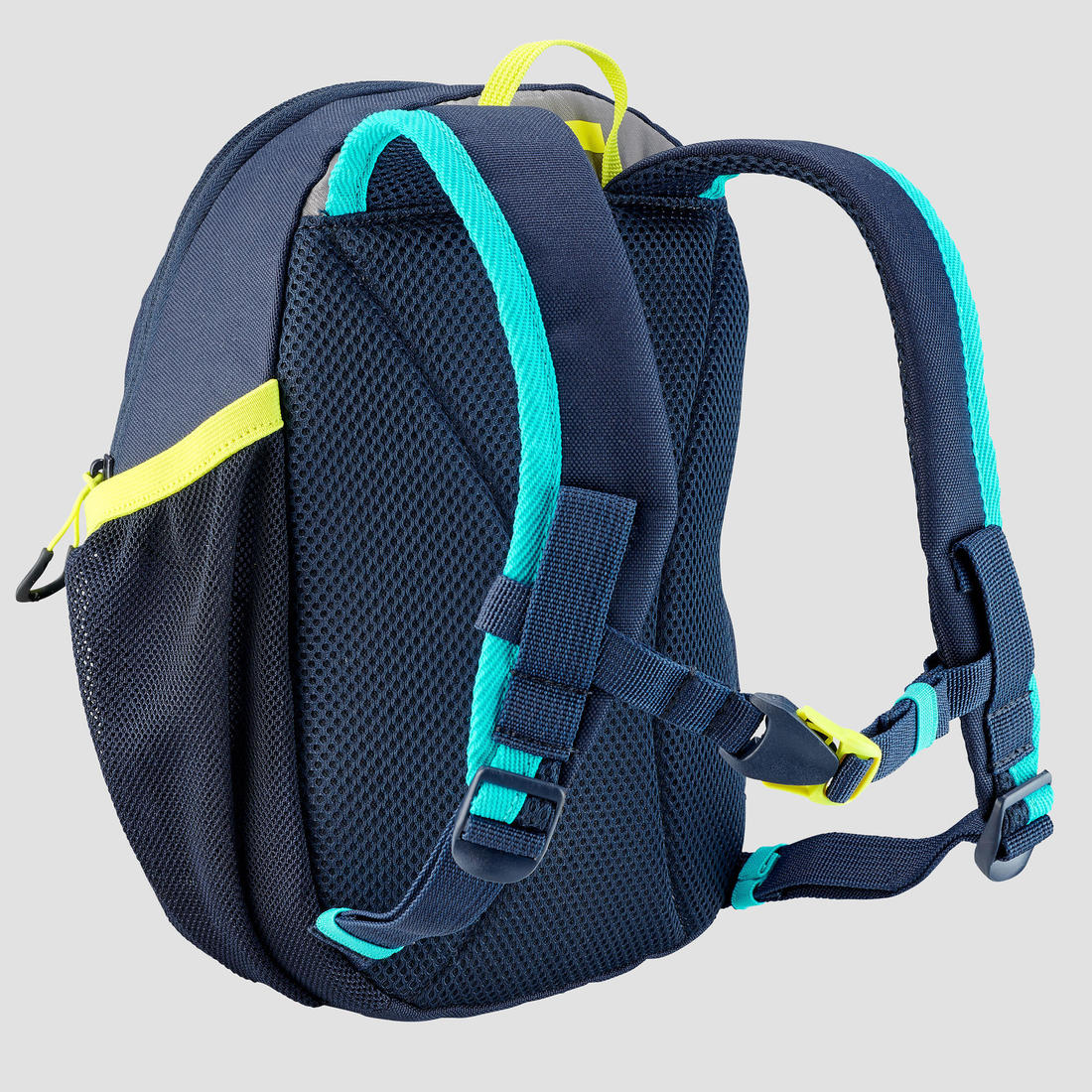 Pequeña mochila de senderismo de 5 L azul para niños MH100 - Image 12
