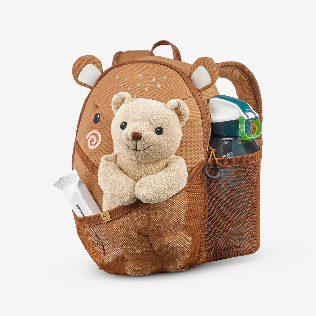 Pequeña mochila de senderismo de 5 L azul para niños MH100 - Image 14