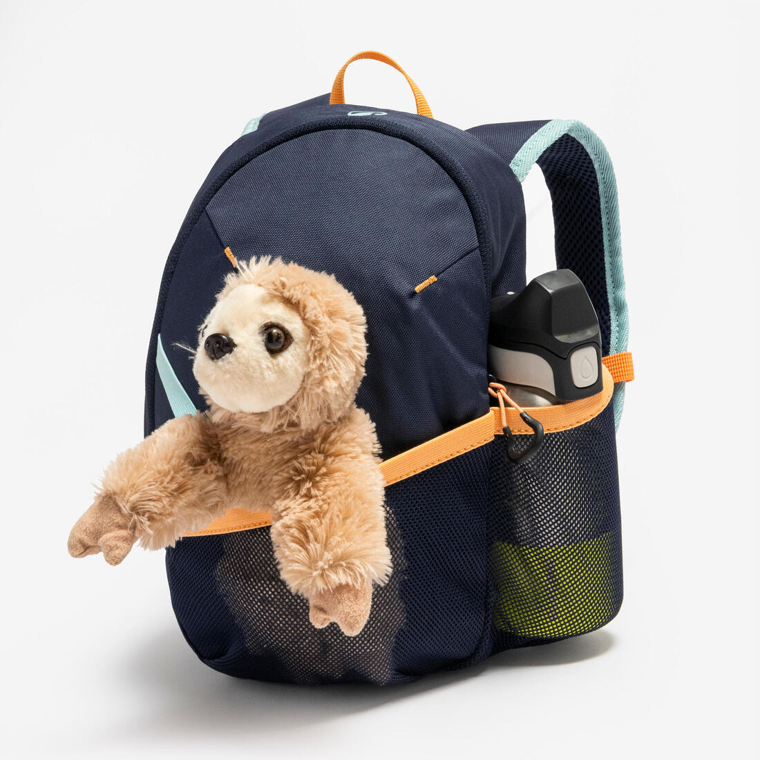 Pequeña mochila de senderismo de 5 L azul para niños MH100 - Image 28