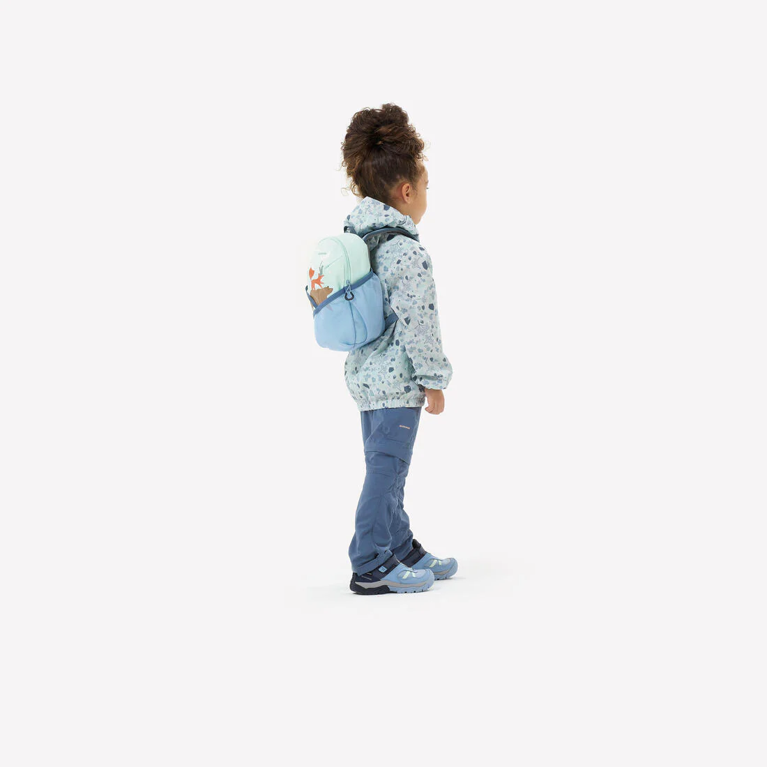 Pequeña mochila de senderismo de 5 L azul para niños MH100 - Image 33