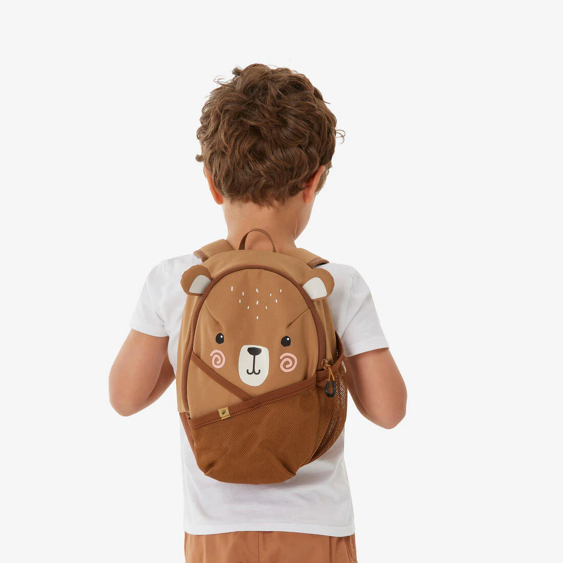 Pequeña mochila de senderismo de 5 L azul para niños MH100 - Image 8