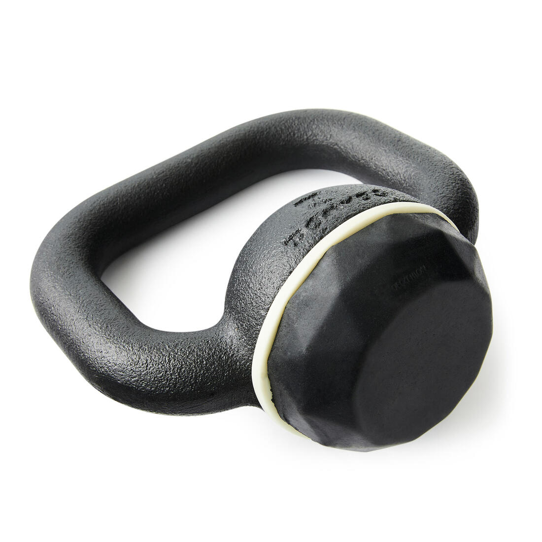 Pesa de hierro fundido con base de goma de 4 kg Kettlebell - Image 10