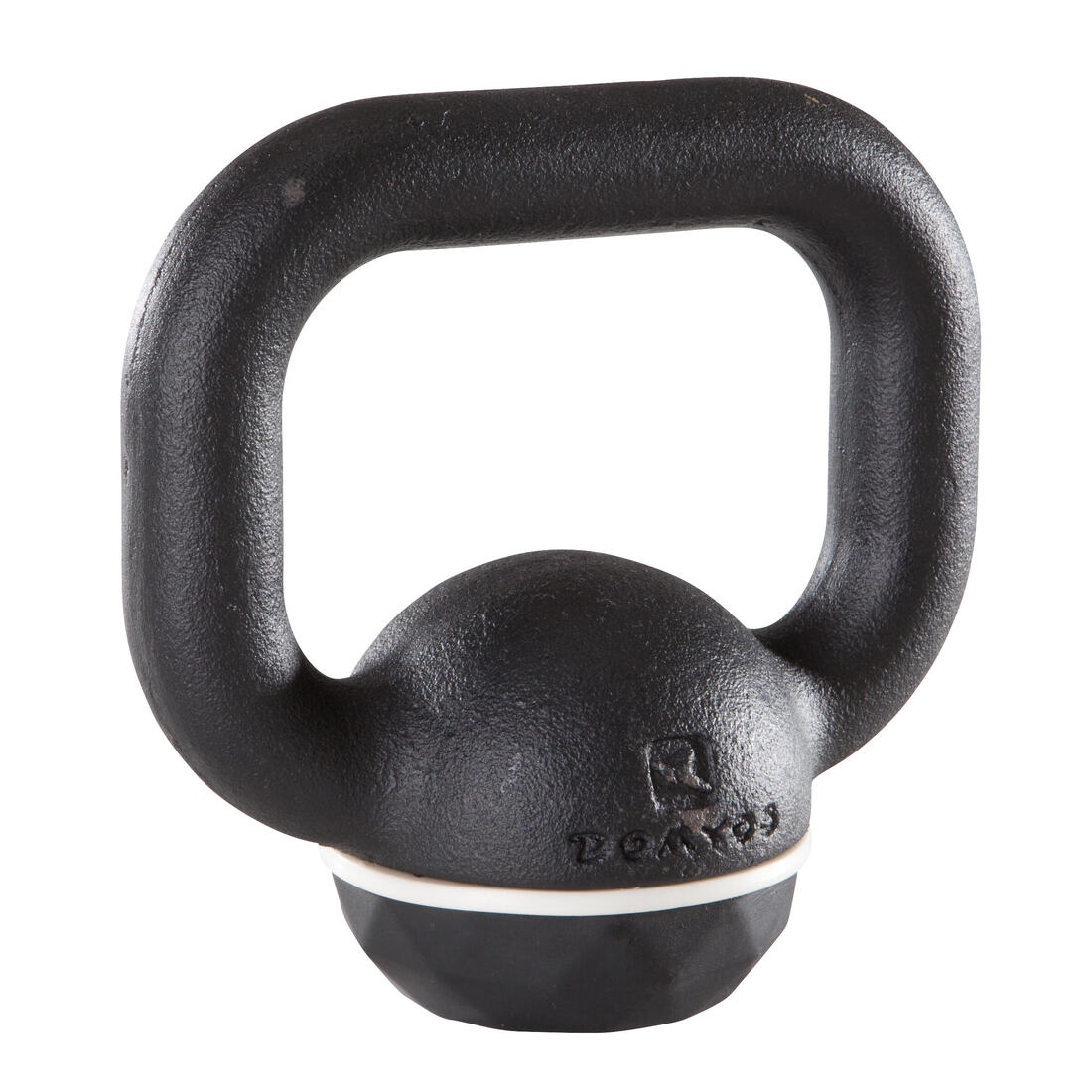 Pesa de hierro fundido con base de goma de 4 kg Kettlebell - Image 5