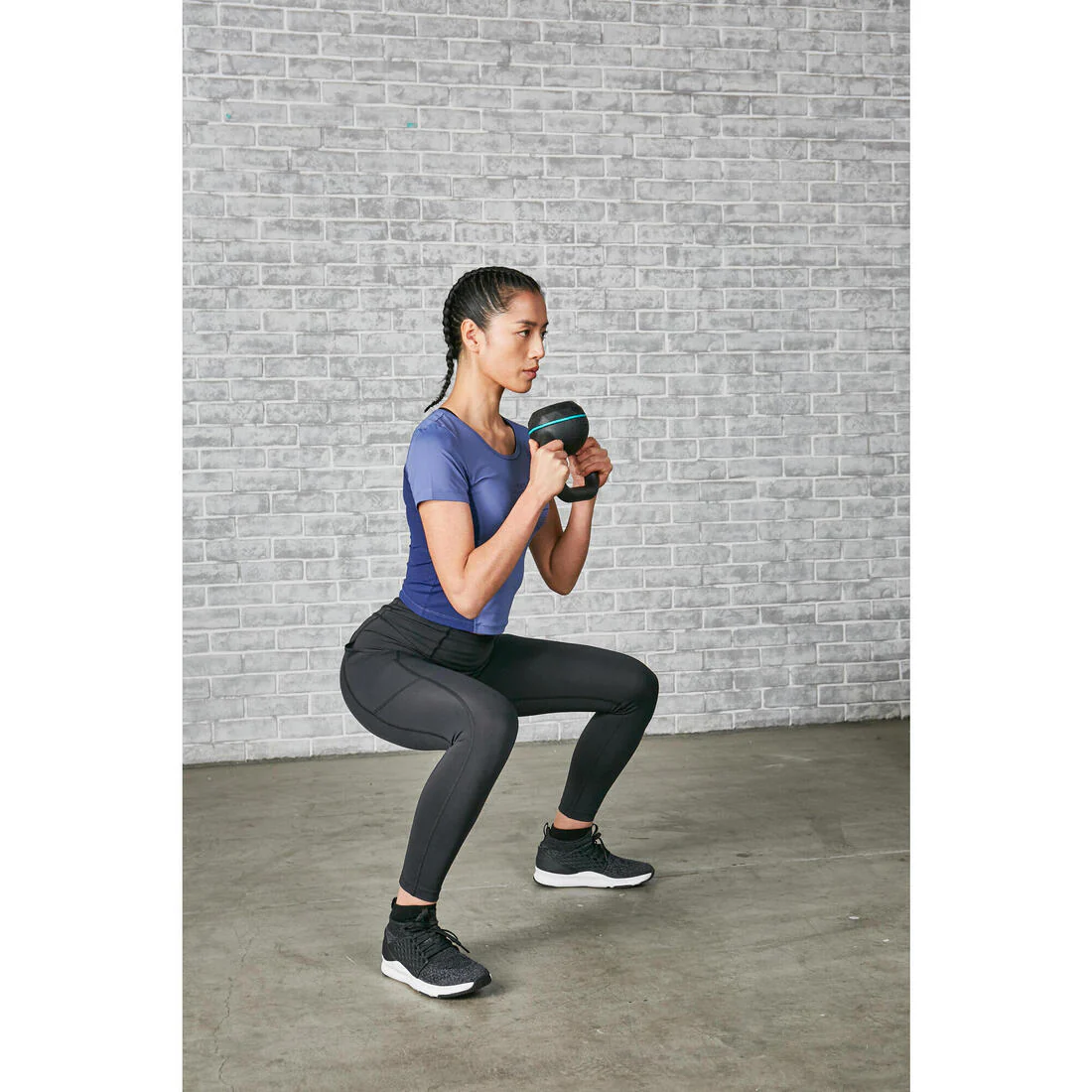 Pesa rusa con base de goma de 20 kg Kettlebell - Image 10