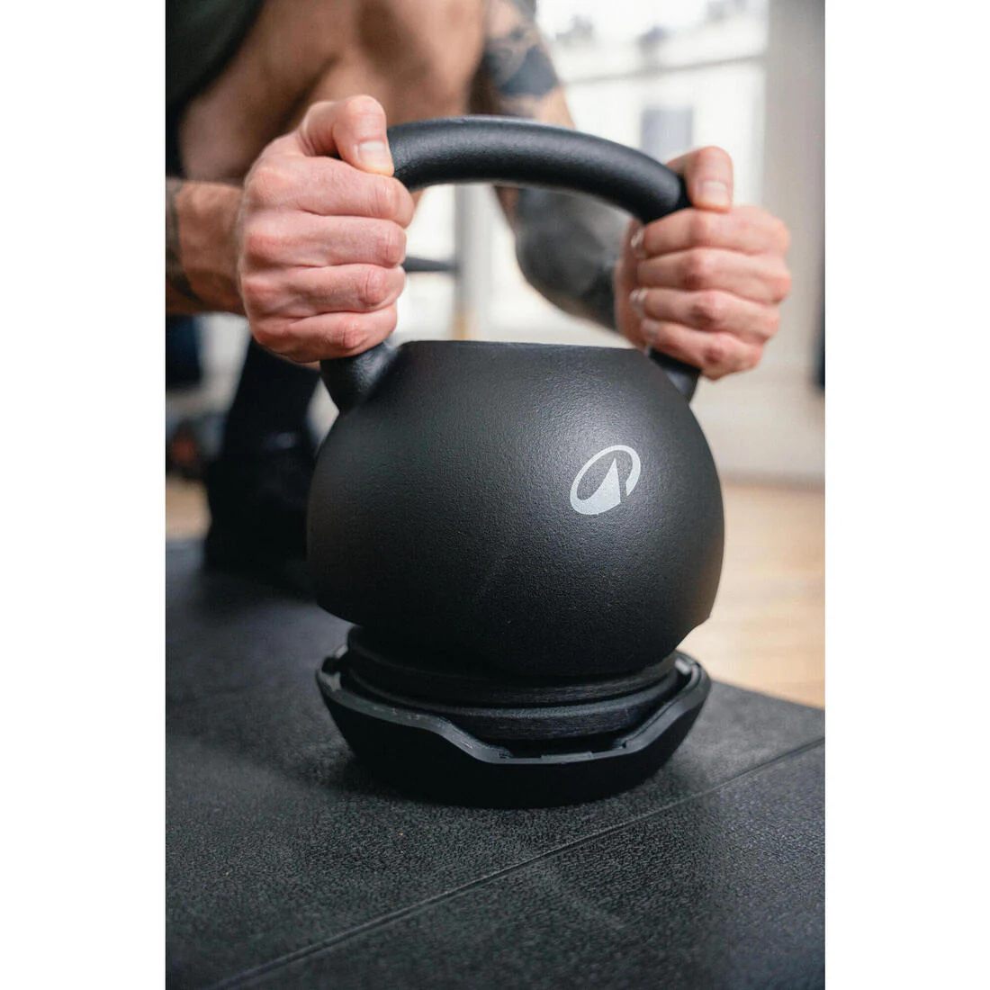 Pesa rusa de musculación y cross training ajustable de 12 a 24 kg - Image 10
