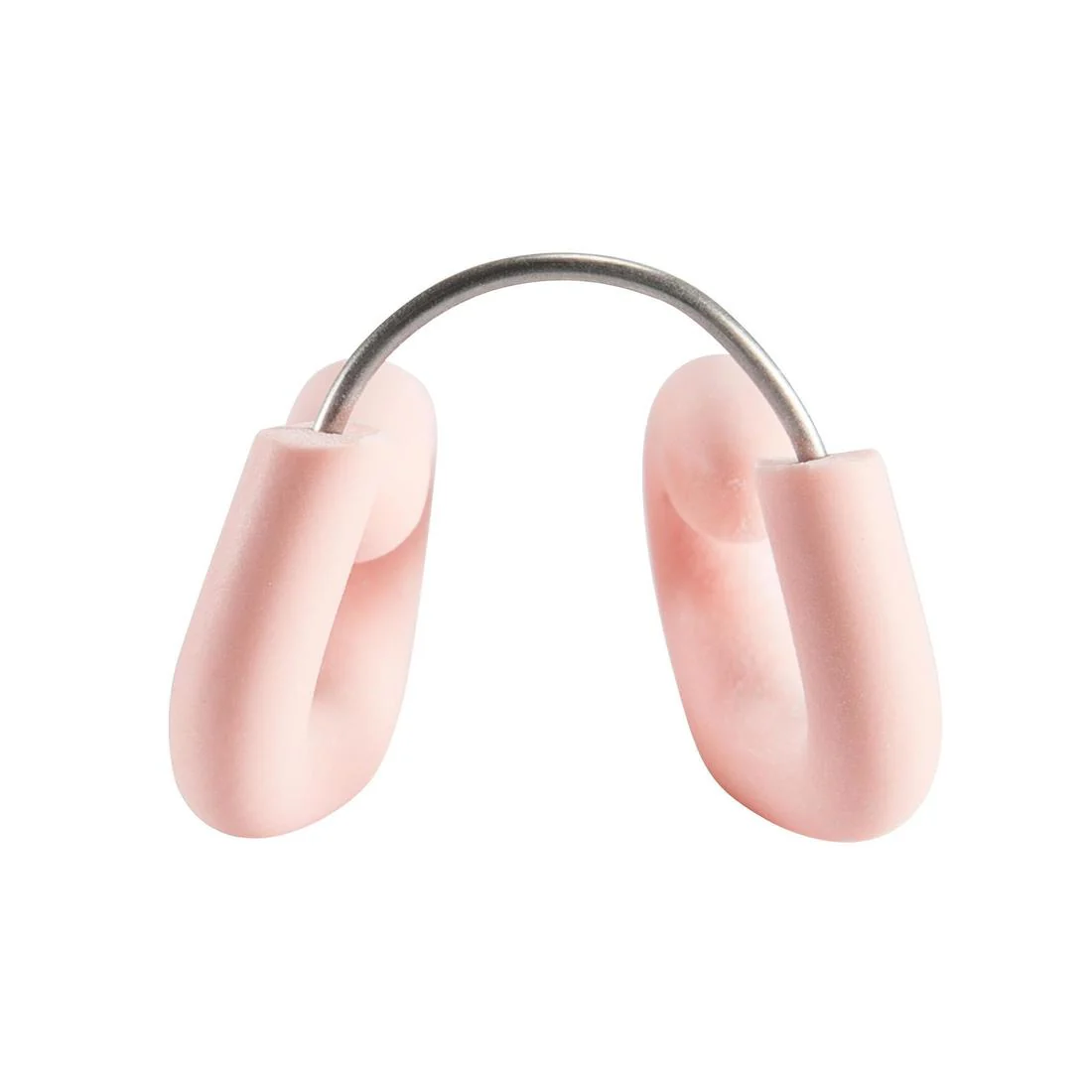 Pinza para nariz para natación látex ajustable de acero inoxidable rosa pastel - Image 3
