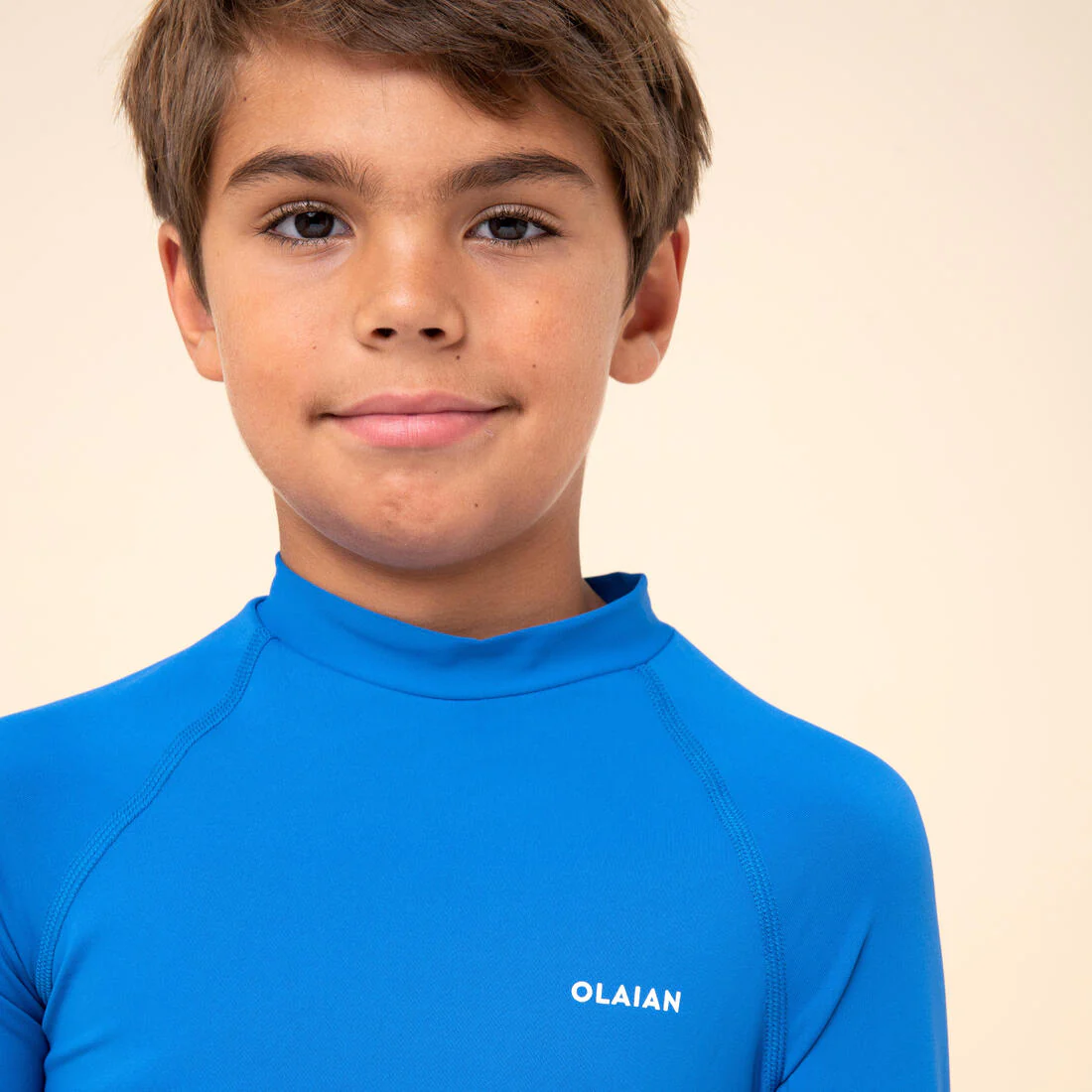 Playera Anti-UV Top Solar - Niños - Azul - Manga Larga - Image 3