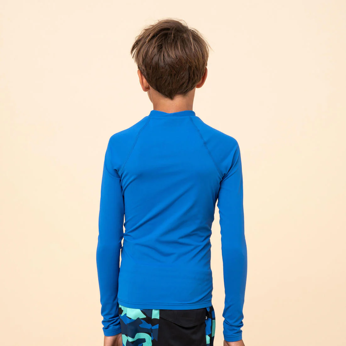Playera Anti-UV Top Solar - Niños - Azul - Manga Larga - Image 5