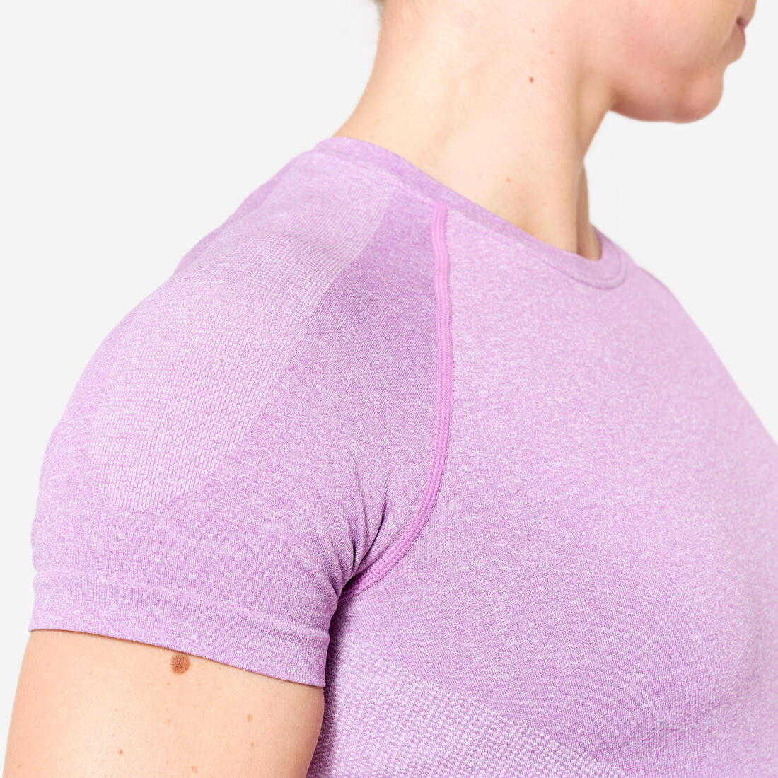 Playera Crop-Top Fitness Sin Costuras Manga Corta - Image 11