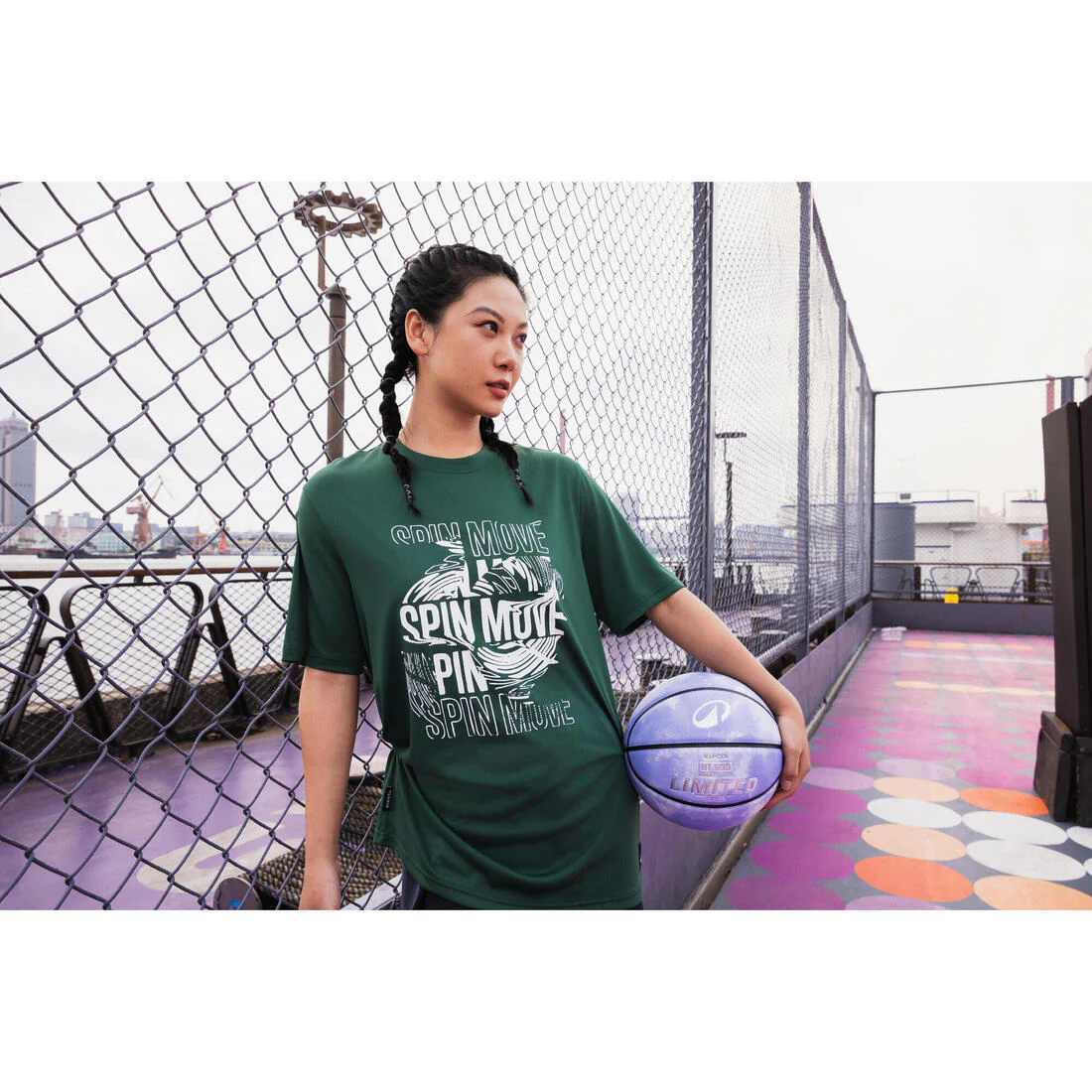 Playera de básquetbol Fast TS500 - Image 25