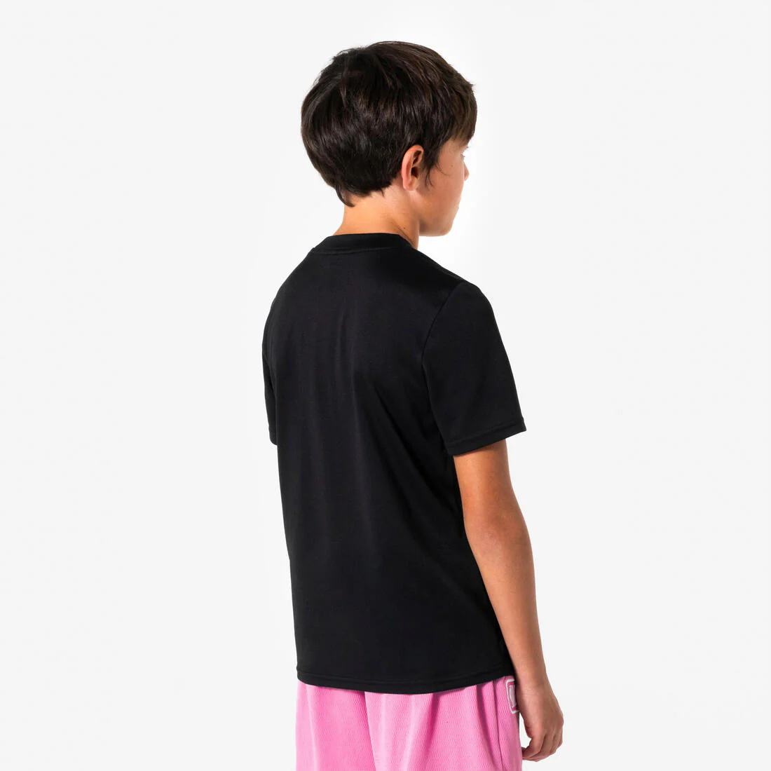 Playera de básquetbol negra para niños NBA Lakers TS 900 JR - Image 11