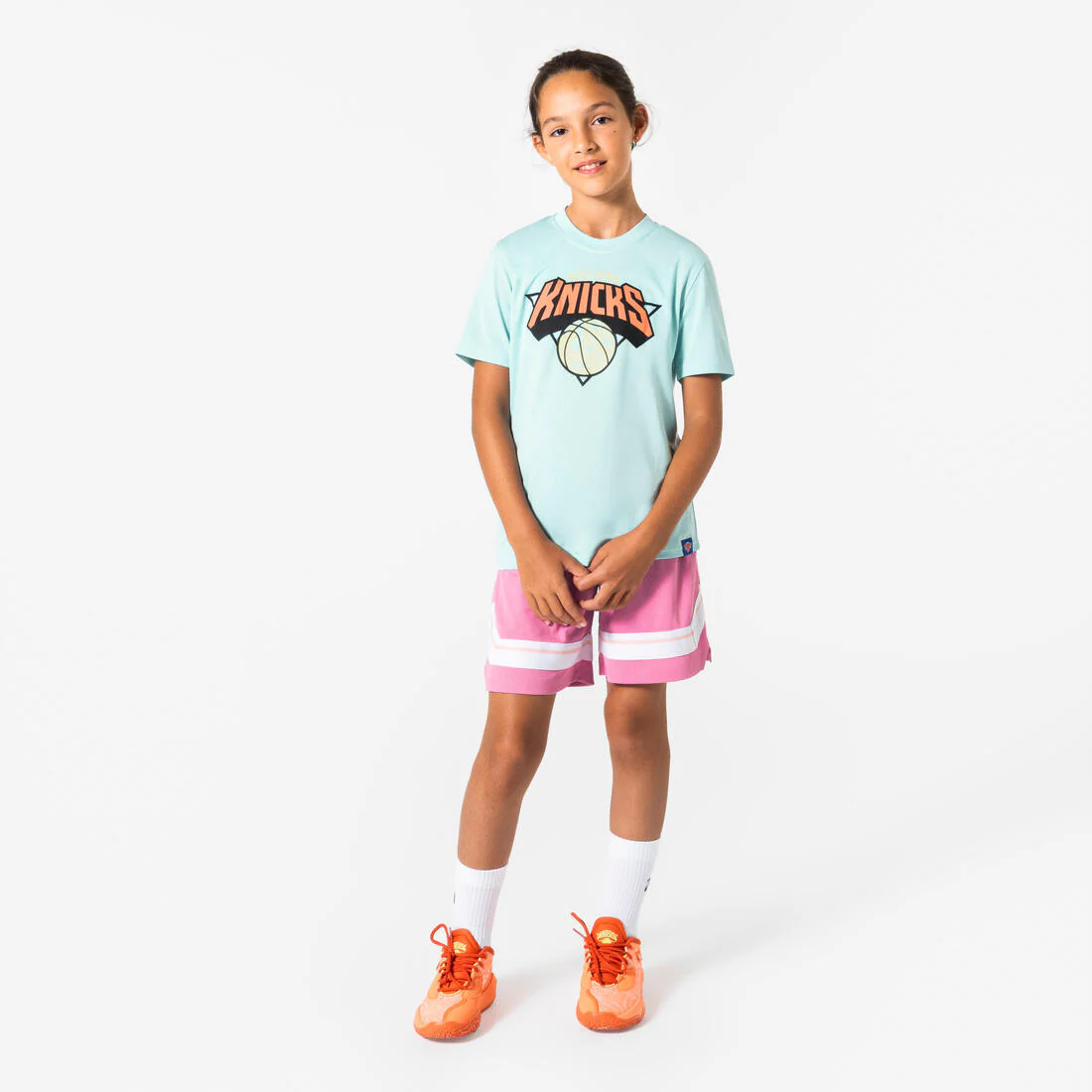 Playera de básquetbol negra para niños NBA Lakers TS 900 JR - Image 26