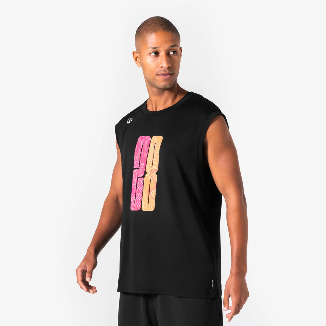 Playera de básquetbol sin mangas unisex Fast 500
