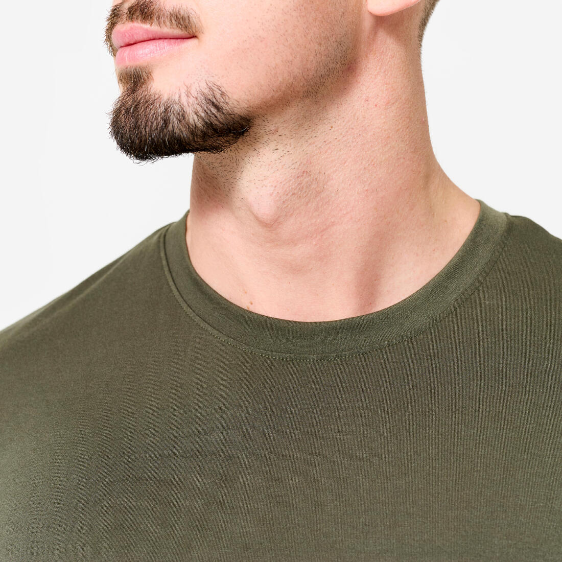 Playera de cross training de corte slim transpirable negra para hombre - Image 9