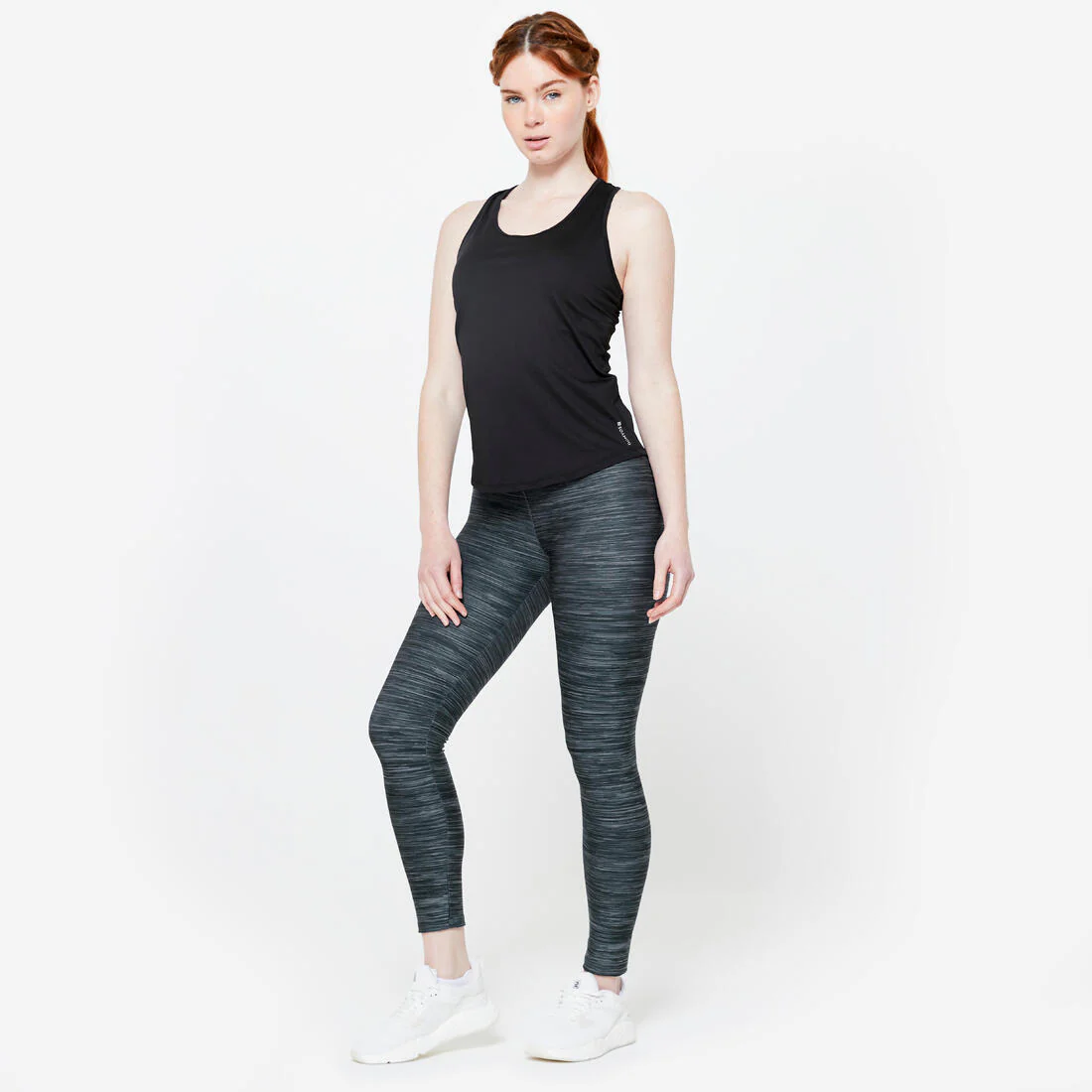 Playera de fitness/cardio blanca para mujer My Top - Image 12