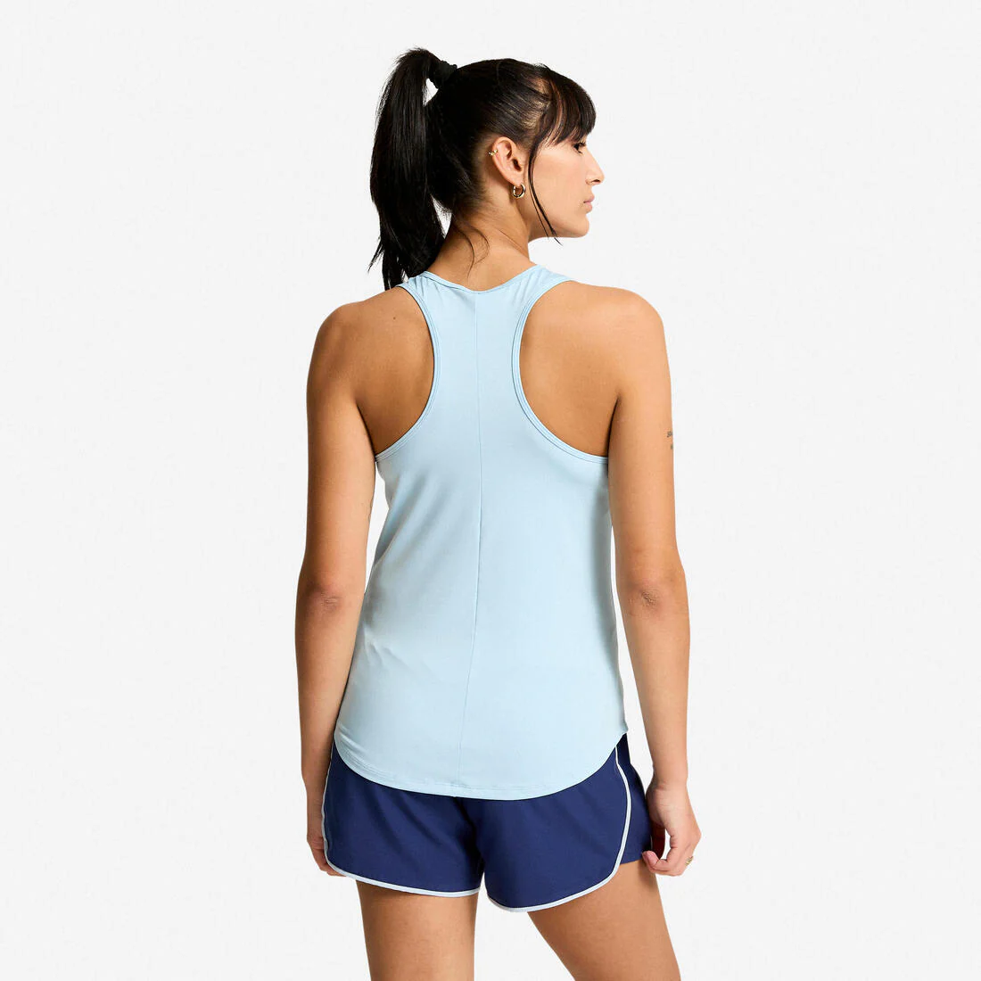 Playera de fitness/cardio blanca para mujer My Top - Image 18