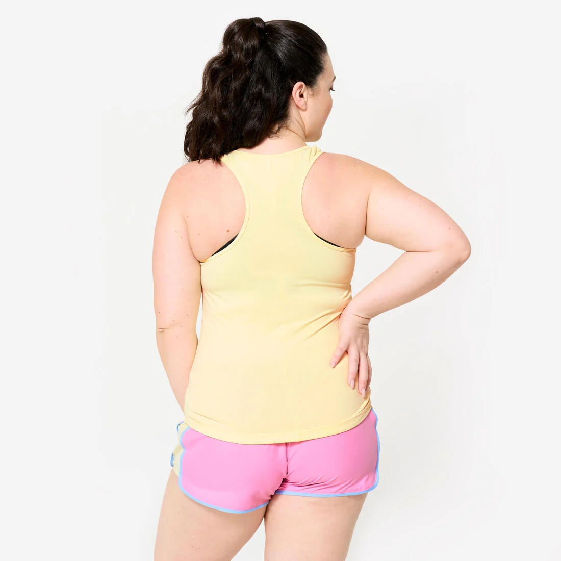 Playera de fitness/cardio blanca para mujer My Top - Image 20