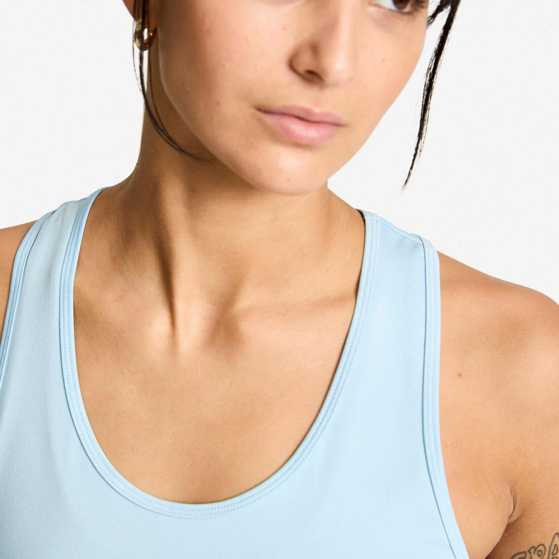 Playera de fitness/cardio blanca para mujer My Top - Image 33
