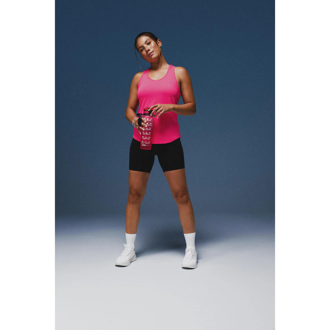 Playera de fitness/cardio blanca para mujer My Top - Image 36