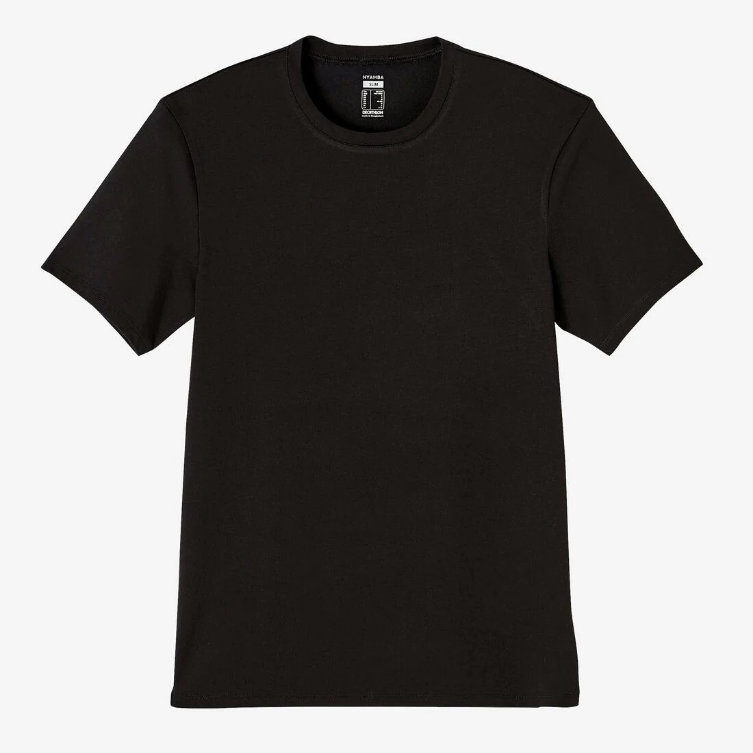 Playera de fitness de corte slim blanca glaciar para hombre 500 - Image 21