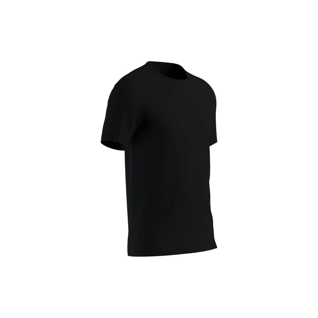 Playera de fitness de corte slim blanca glaciar para hombre 500 - Image 31