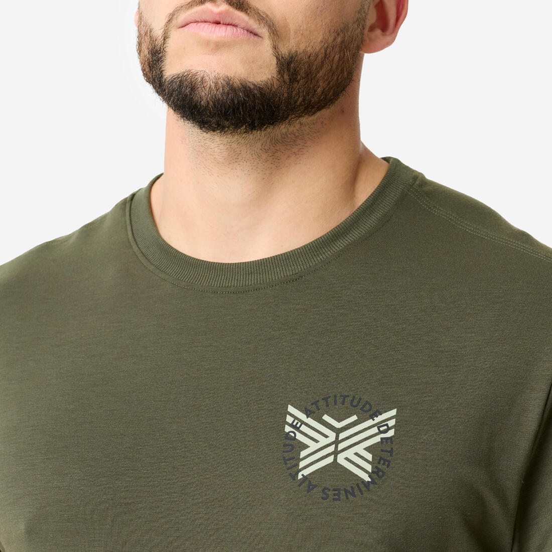 Playera de fitness elástica y ligera negro con para hombre - Image 5
