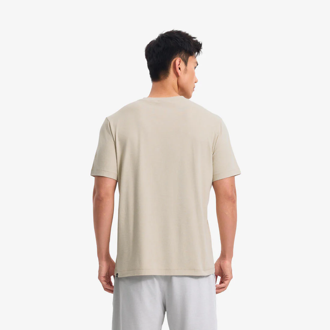 Playera de fitness y entrenamiento azul niebla para hombre Rest Day - Image 6