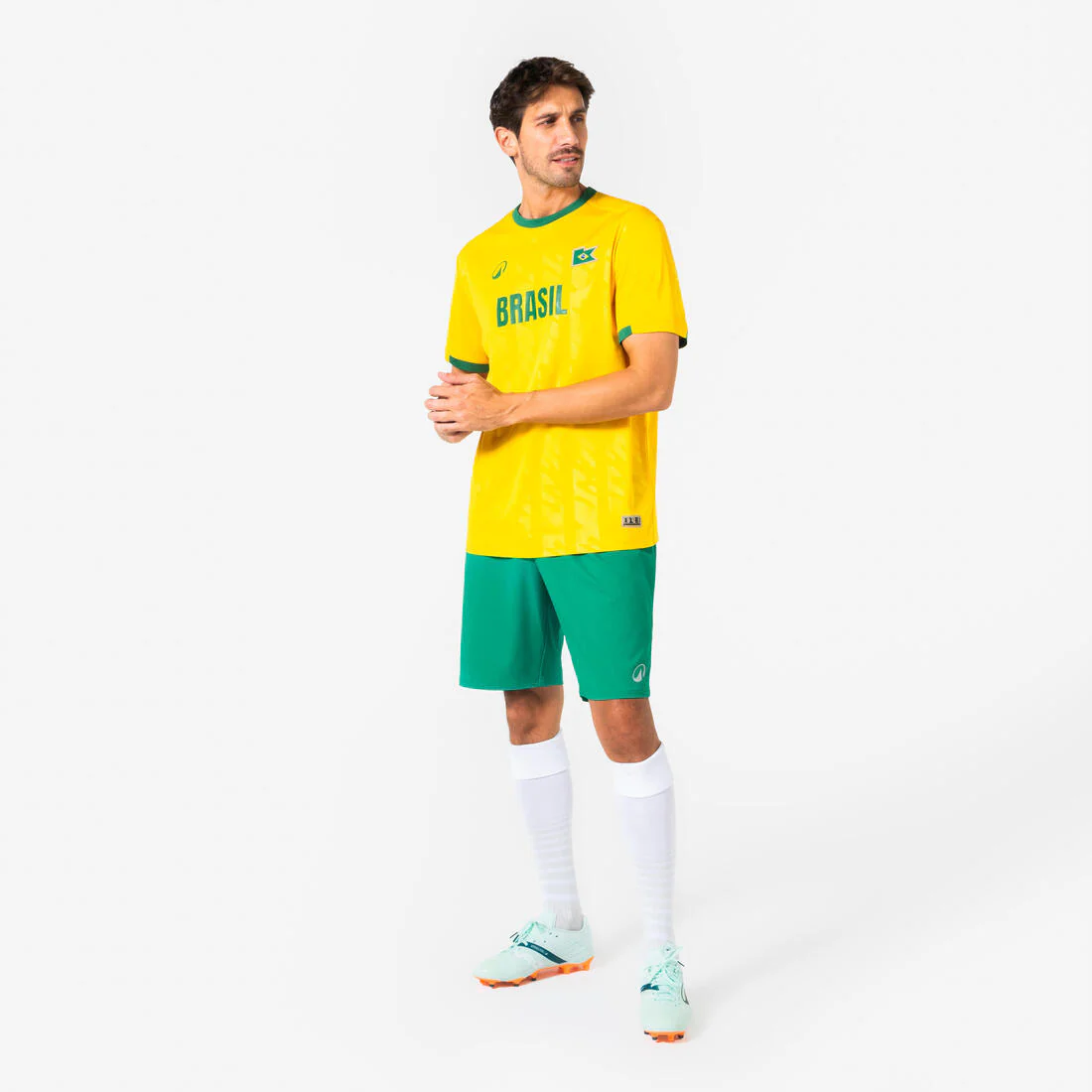 Playera de futbol de aficionado de Brasil para adulto - Image 13
