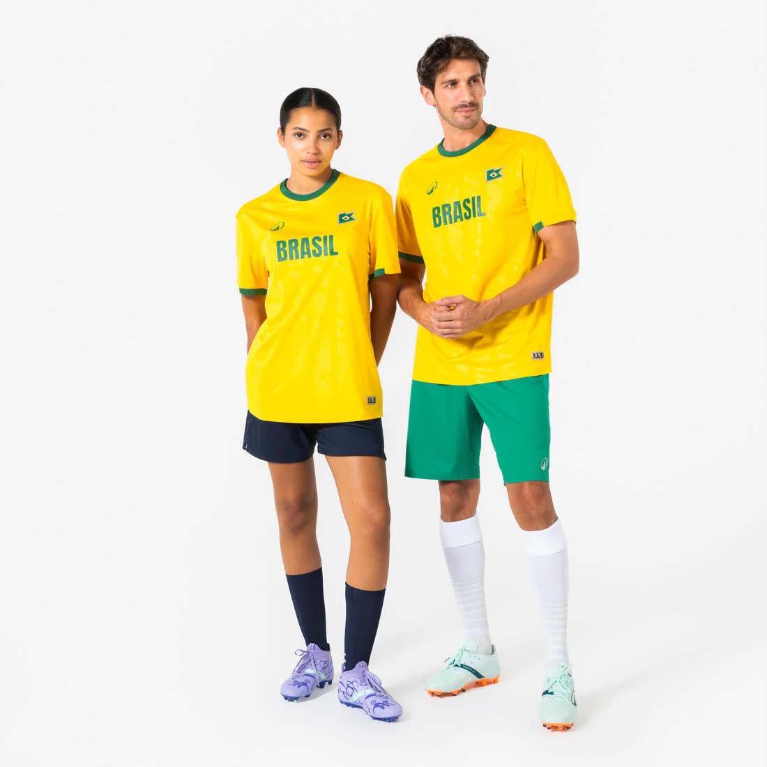 Playera de futbol de aficionado de Brasil para adulto - Image 3
