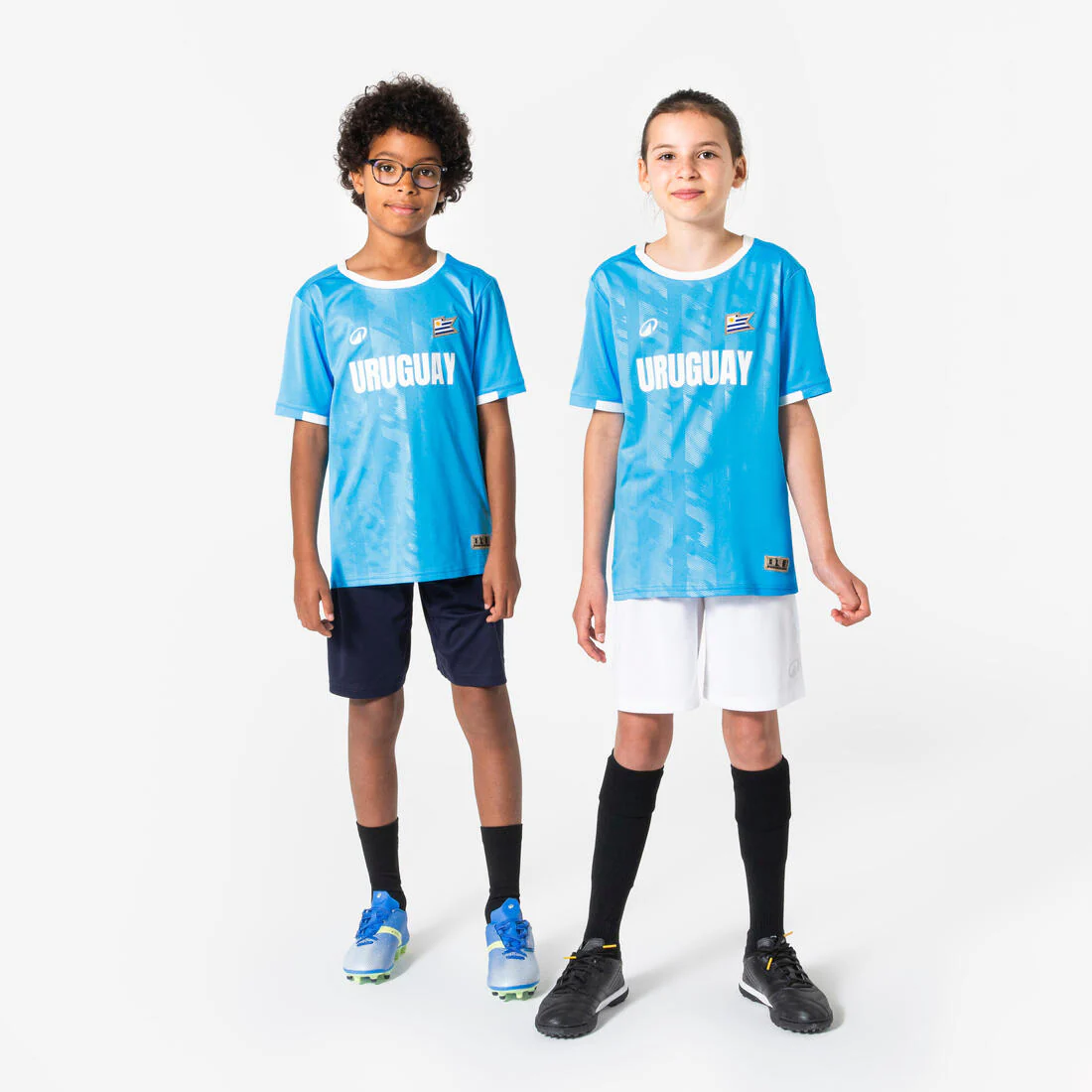 Playera de futbol de aficionado de Uruguay para niño - Image 11