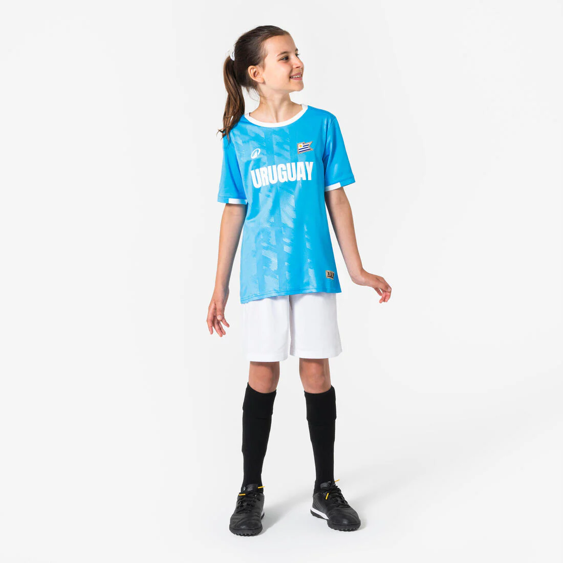 Playera de futbol de aficionado de Uruguay para niño - Image 28