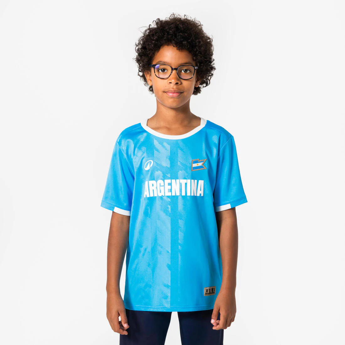 Playera de futbol de aficionado de Uruguay para niño - Image 4