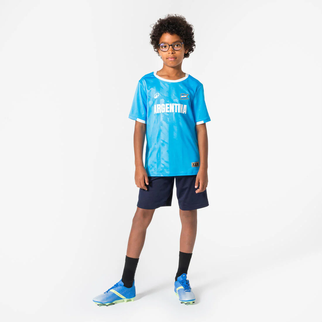 Playera de futbol de aficionado de Uruguay para niño - Image 40