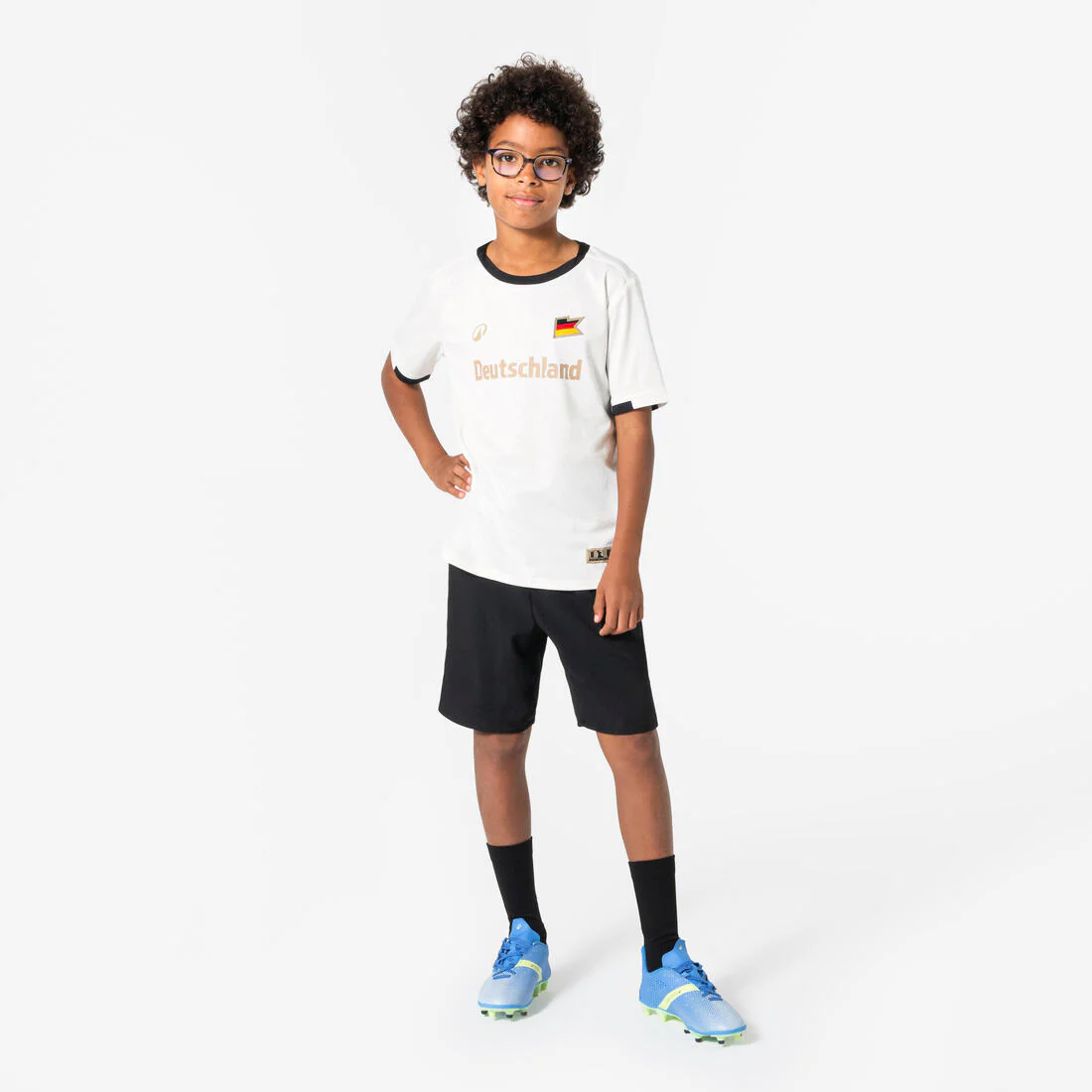 Playera de fútbol de aficionado Francia niño - Image 13