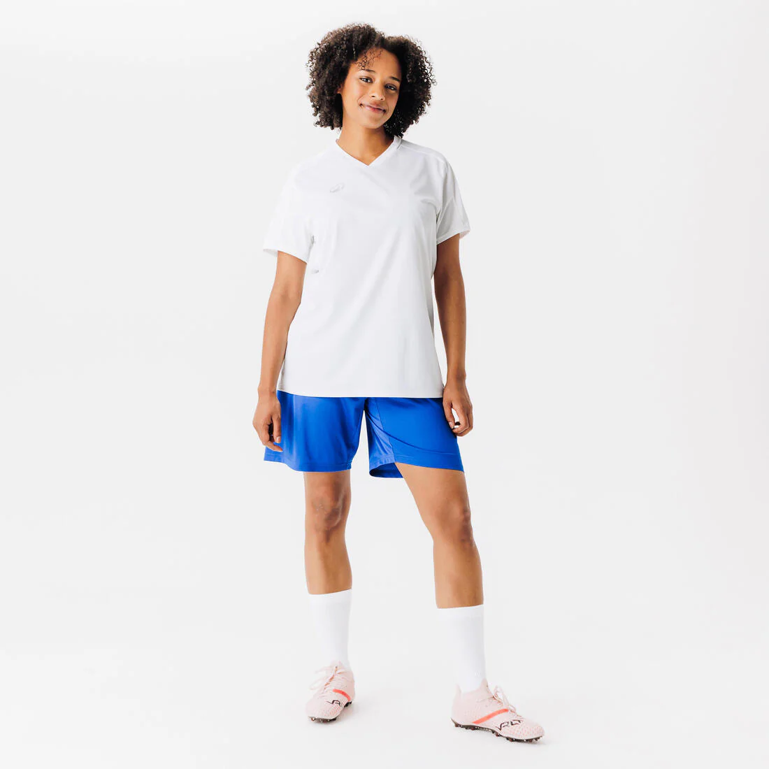 Playera de fútbol de manga corta blanca para adulto ESSENTIEL - Image 12