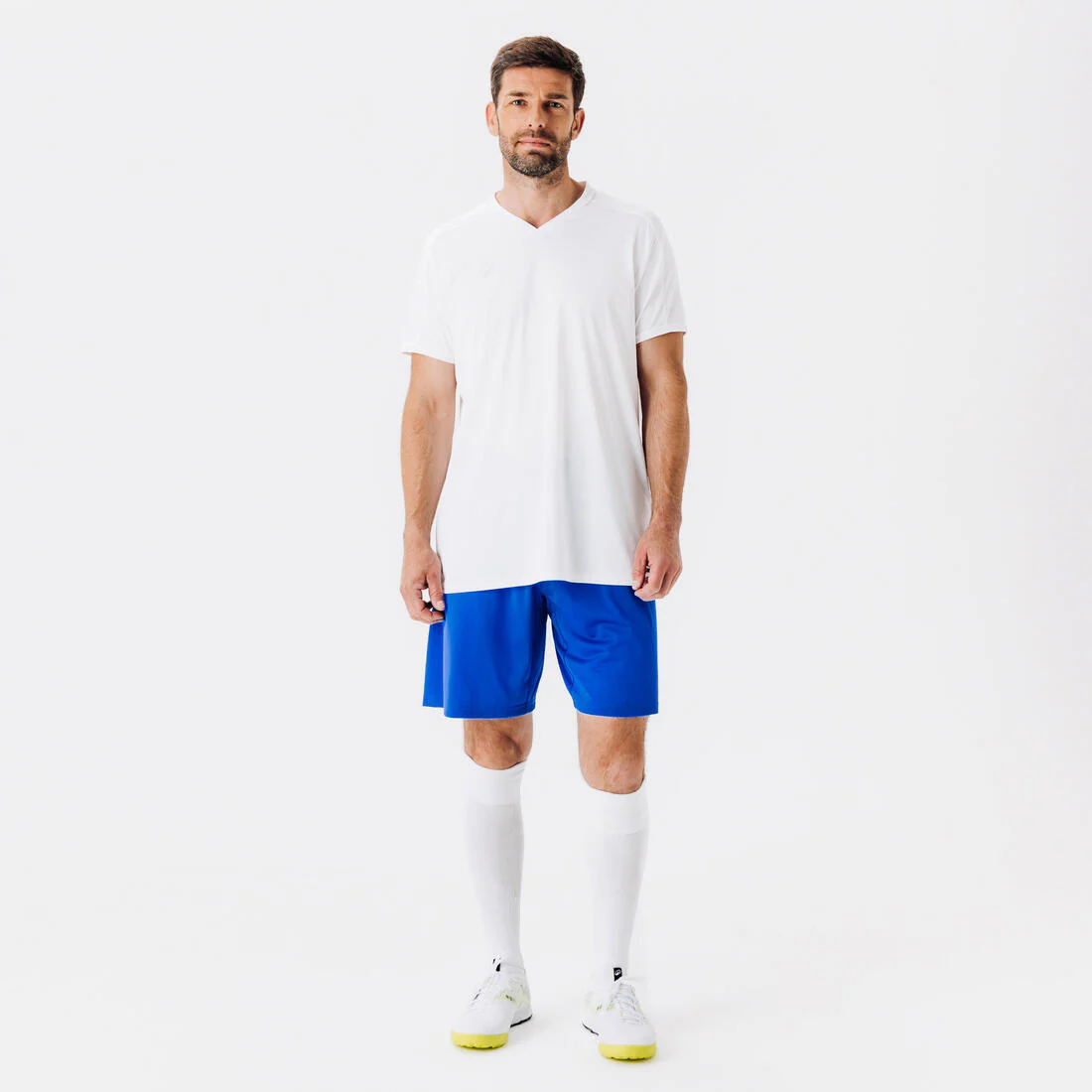 Playera de fútbol de manga corta blanca para adulto ESSENTIEL - Image 13