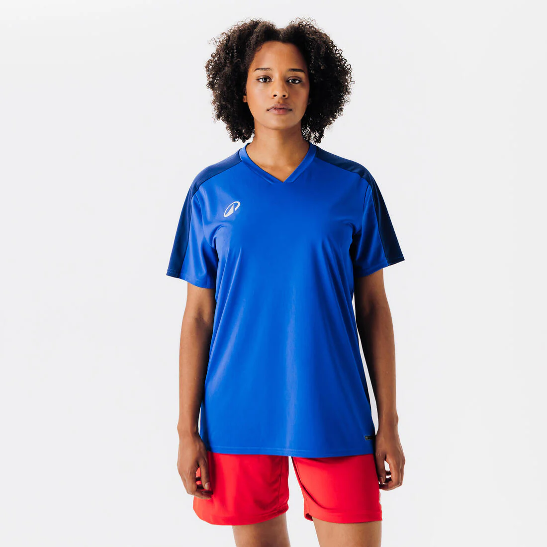Playera de fútbol de manga corta blanca para adulto ESSENTIEL - Image 6