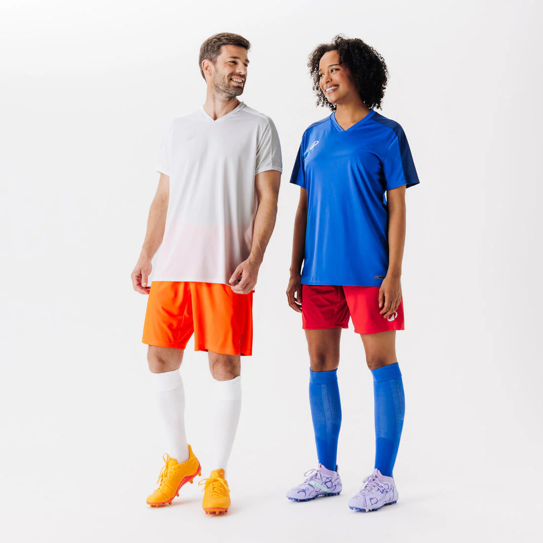 Playera de fútbol de manga corta blanca para adulto ESSENTIEL - Image 7