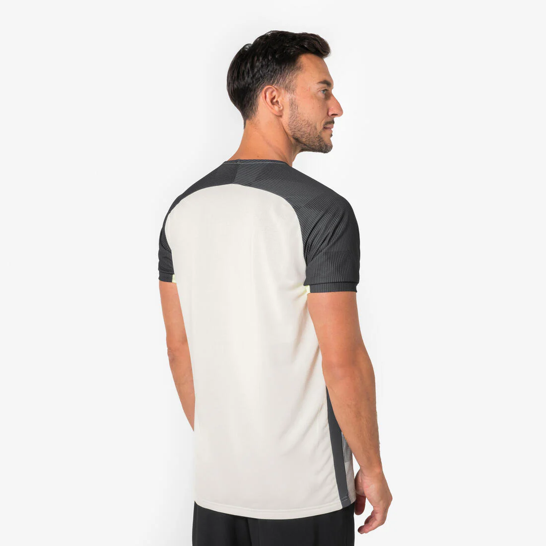 Playera de futbol de manga corta gris con negro para adulto Viralto Dope - Image 10