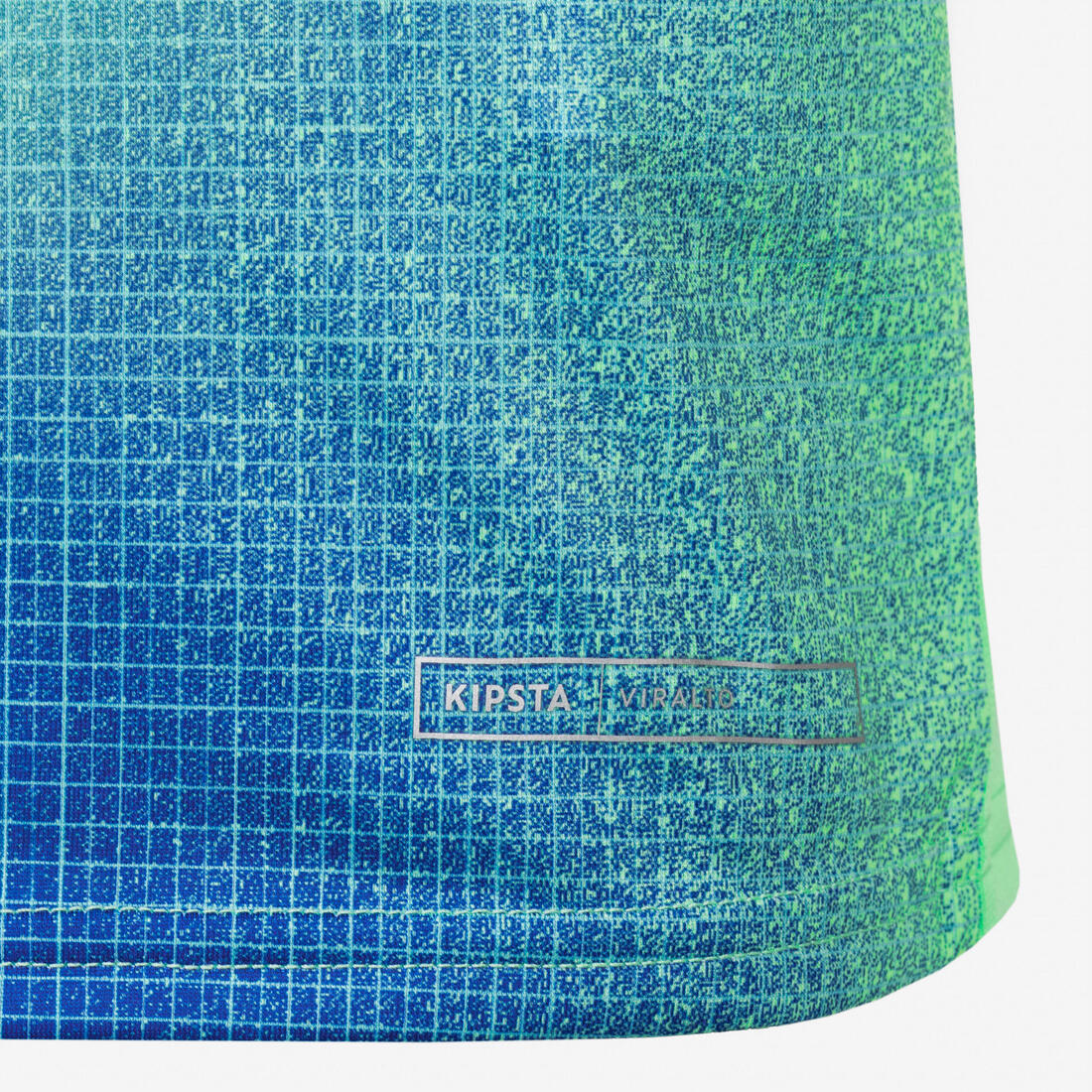 Playera de futbol de rayas azules y violetas con rinoceronte para niños Viralto - Image 12
