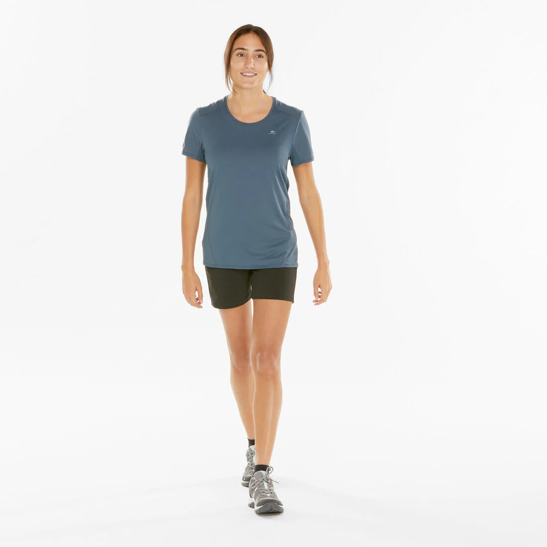 Playera de manga corta de senderismo en montaña para mujer MH100 - Image 16