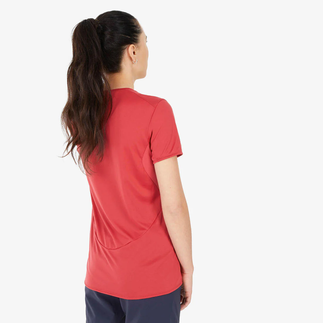 Playera de manga corta de senderismo en montaña para mujer MH100 - Image 7
