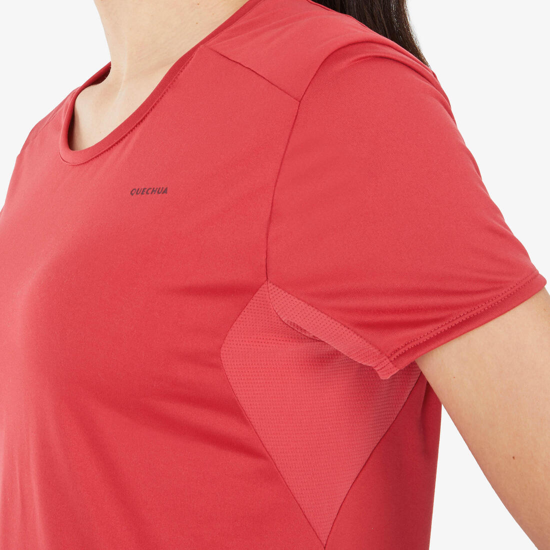 Playera de manga corta de senderismo en montaña para mujer MH100 - Image 9