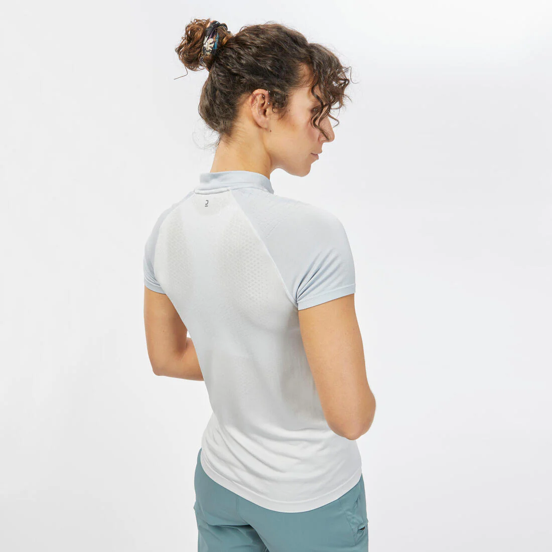 Playera de manga corta senderismo montaña - MH900 - Mujer - Image 6