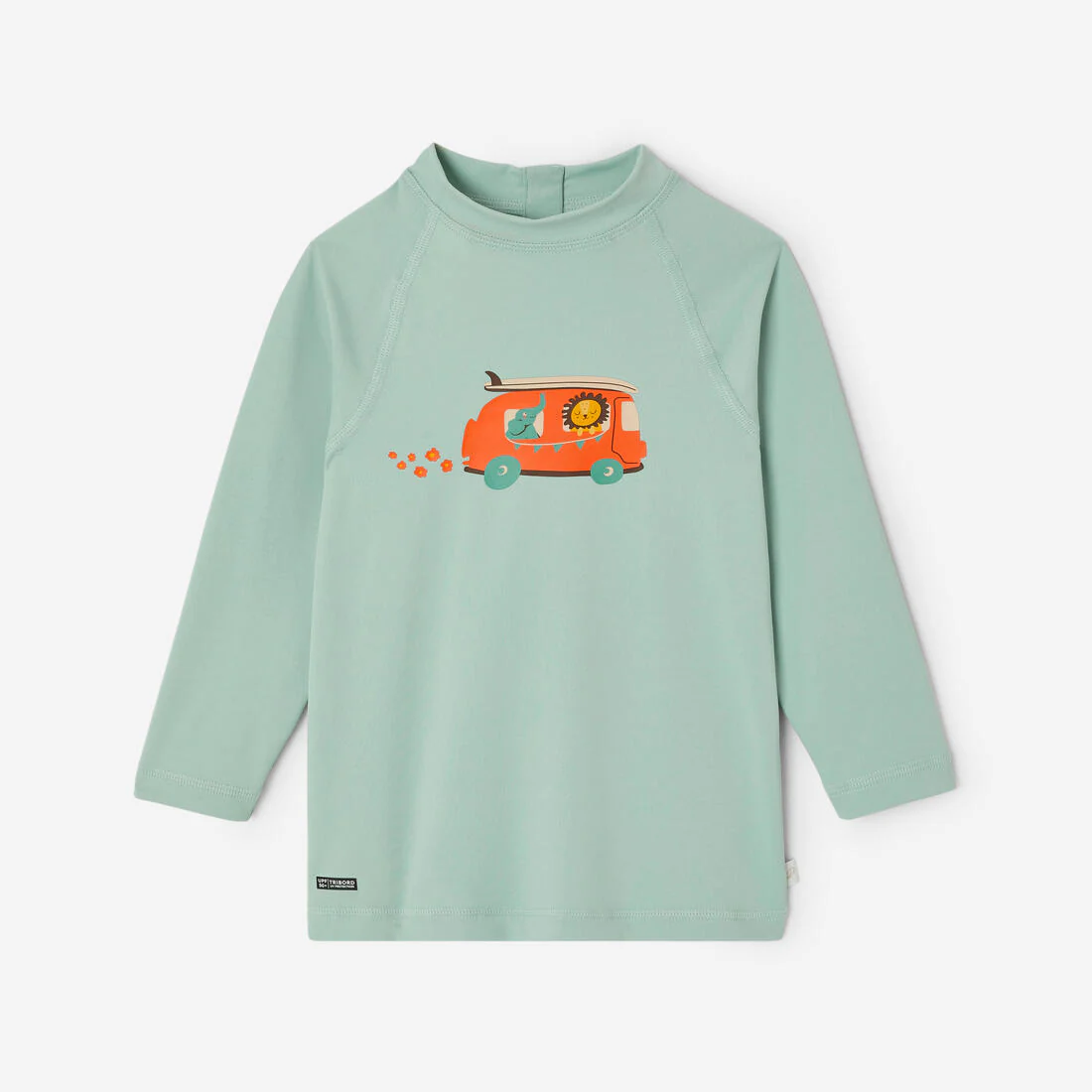 Playera de natación anti-UV de manga larga con estampado de sabana para bebé - Image 22