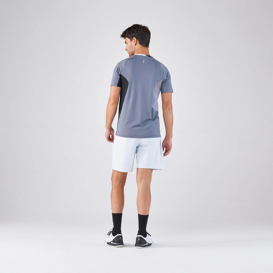 Playera de pádel de manga corta técnica azul con para hombre Kuikma 900 - Image 23