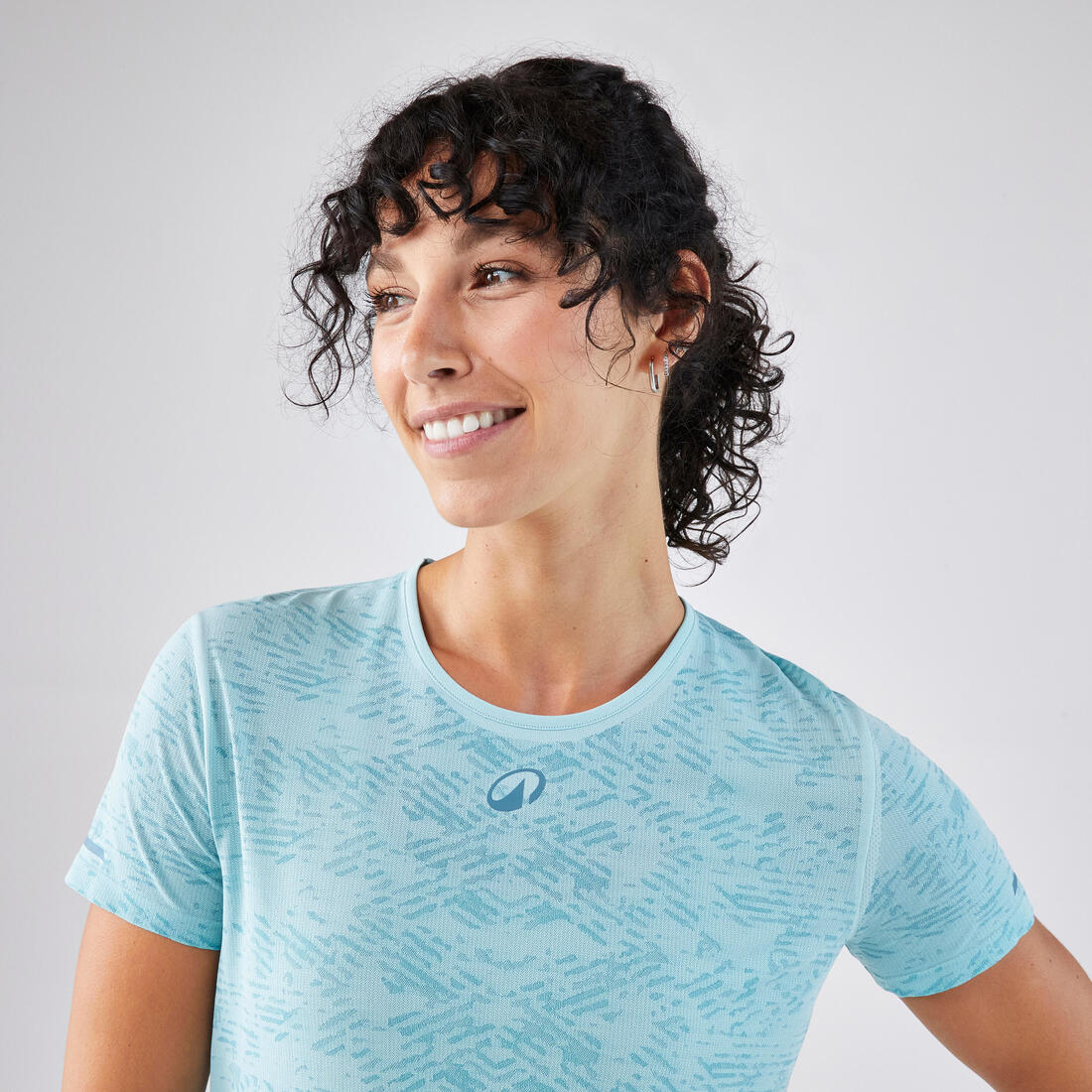 Playera de pádel de manga corta transpirable para mujer Kuikma PTS - Image 6